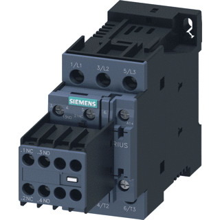 Siemens Contactor ac magneetschakelaar DC 15KW 32a ac3 schroefaansluiting 3cont