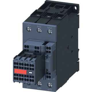 Siemens Contactor ac magneetschakelaar ac/DC 37KW 80a ac3 schroefaansluiting 3cont