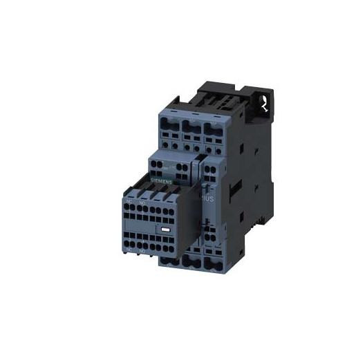 Siemens Contactor ac magneetschakelaar DC 5,5KW 12a ac3 veerklemaansluiting 3cont