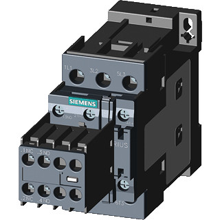 Siemens 3RT magneetschakelaar DC 5,5KW 12a ac3 schroefaansluiting 3cont