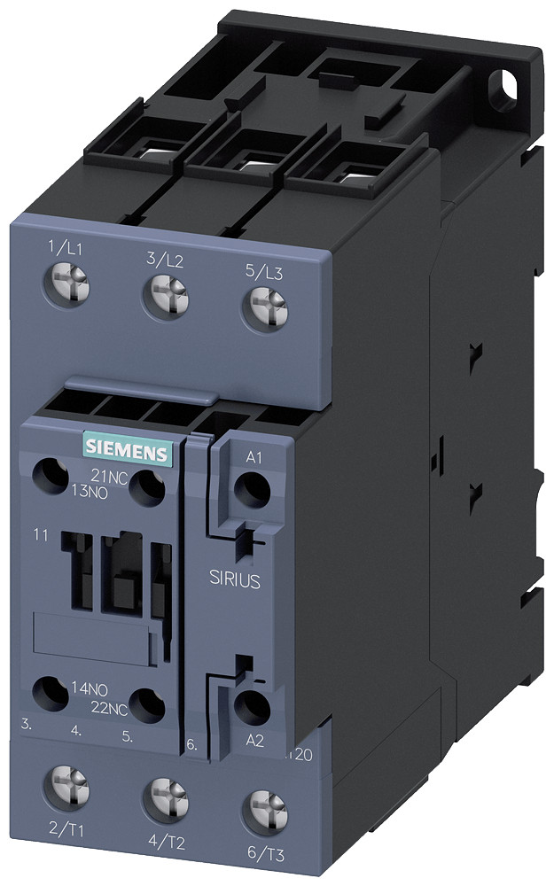 Siemens 3RT2 magneetschakelaar DC 37KW 80a ac3 schroefaansluiting 3cont