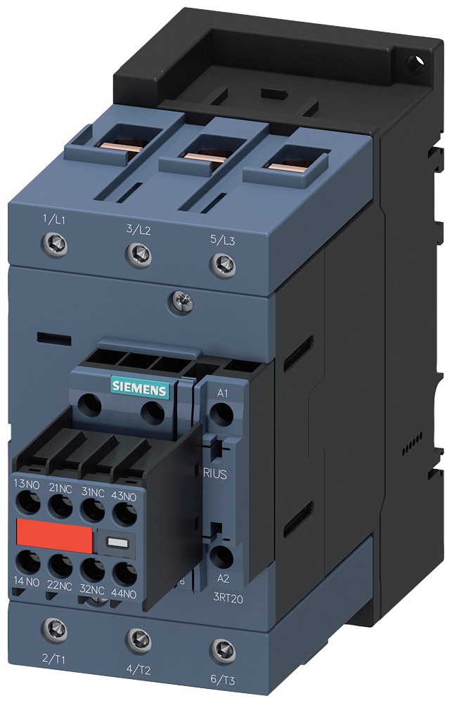 Siemens Coupling Contactor, ac-3e, 80 A/37 KW/400 V, 3-pole, 24 V DC, 2 no+2 N