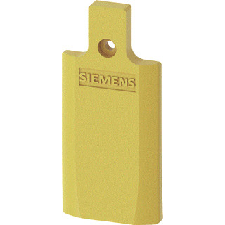 Siemens Cover F. pos. switch metal 31MM,yellow