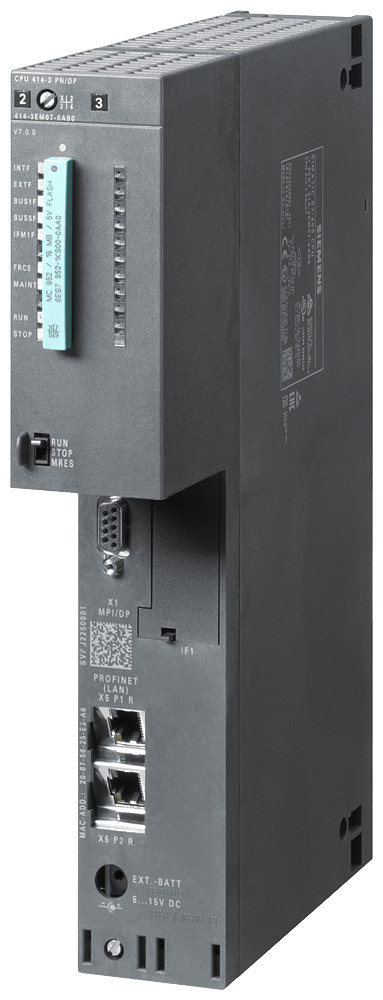 Siemens Cpu414-3 PN/DP 4 MB 3 interfaces