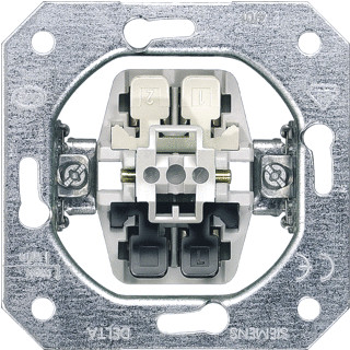 Siemens Delta inbouw drukknop 10a 250V