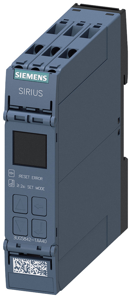 Siemens Digital Monitoring relay cos phi, U, I, 0.1-690 V, 24-240 V ac/DC, io-