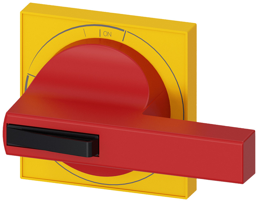 Siemens Accessory For 3KD size 3 door-coupling rotary op. mech. handle, yellow Siemens Accessory For 3KD size 3 door-coupling rotary op. mech. handle, yellow
