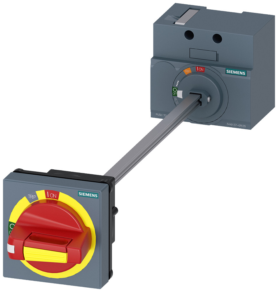 Siemens SENTRON 3VA9 Deurkoppelingsdraaiaandrijving Nooduit nema type 1, 3R, 12, 4/4X voor