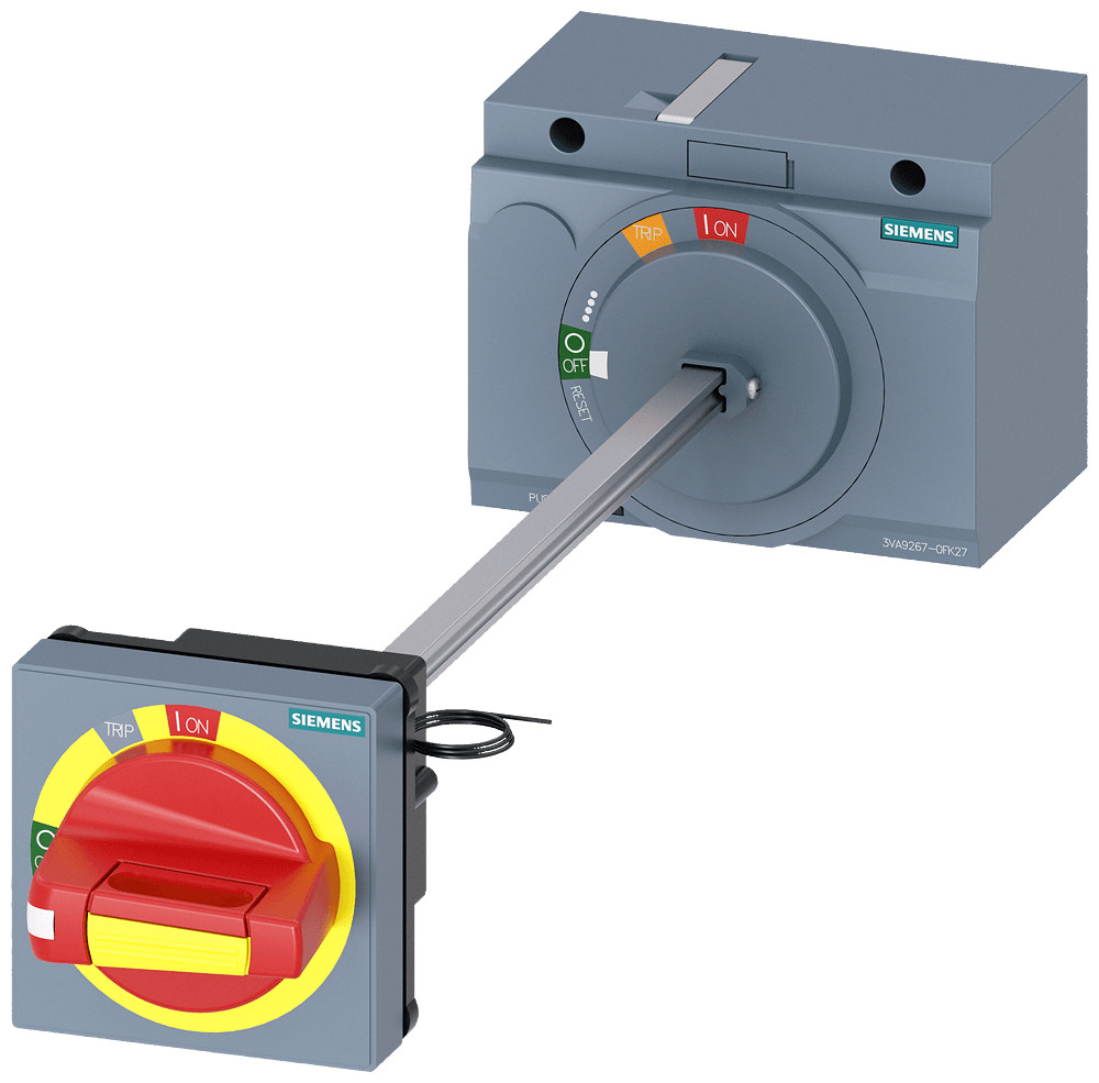 Siemens Door Mounted rotary operator emergency-off iec ip65 with door interloc Siemens Door Mounted rotary operator emergency-off iec ip65 with door interloc