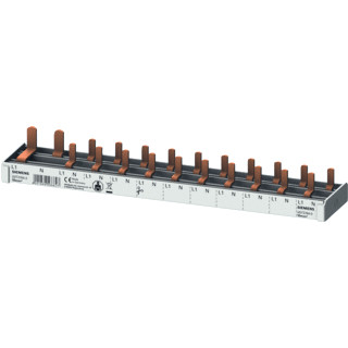 Siemens Doorverbindingskammen 10MM2: 1P/N (fi N-rechts) 1X RCCB 2-polig+10x compacte product 1-polig N-rechts 12 MW inkortbaarsiemens doorverbindingskammen 10MM2: 1P/N (fi N-rechts) 1X RCCB 2-polig+10x compacte product 1-polig N-rechts 12 MW inkortbaar
