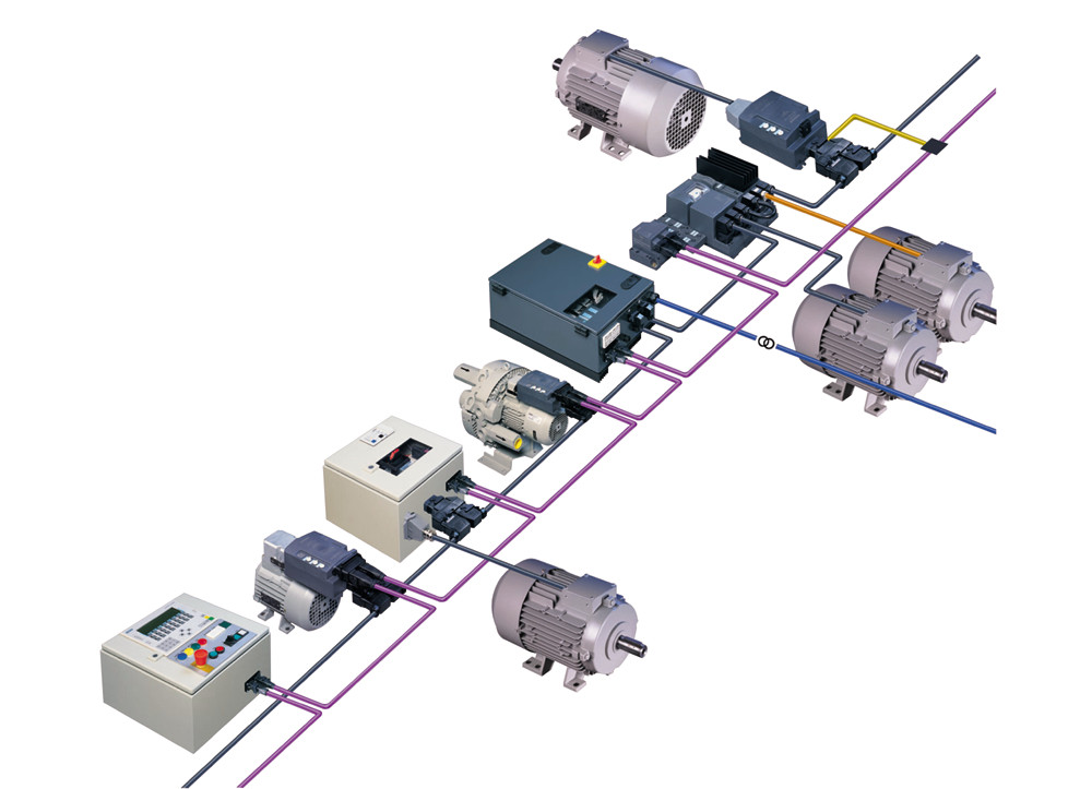 Siemens 3RK1 Ecofast Afdichtingsset voor energie-T voor voedingsleidingen met door