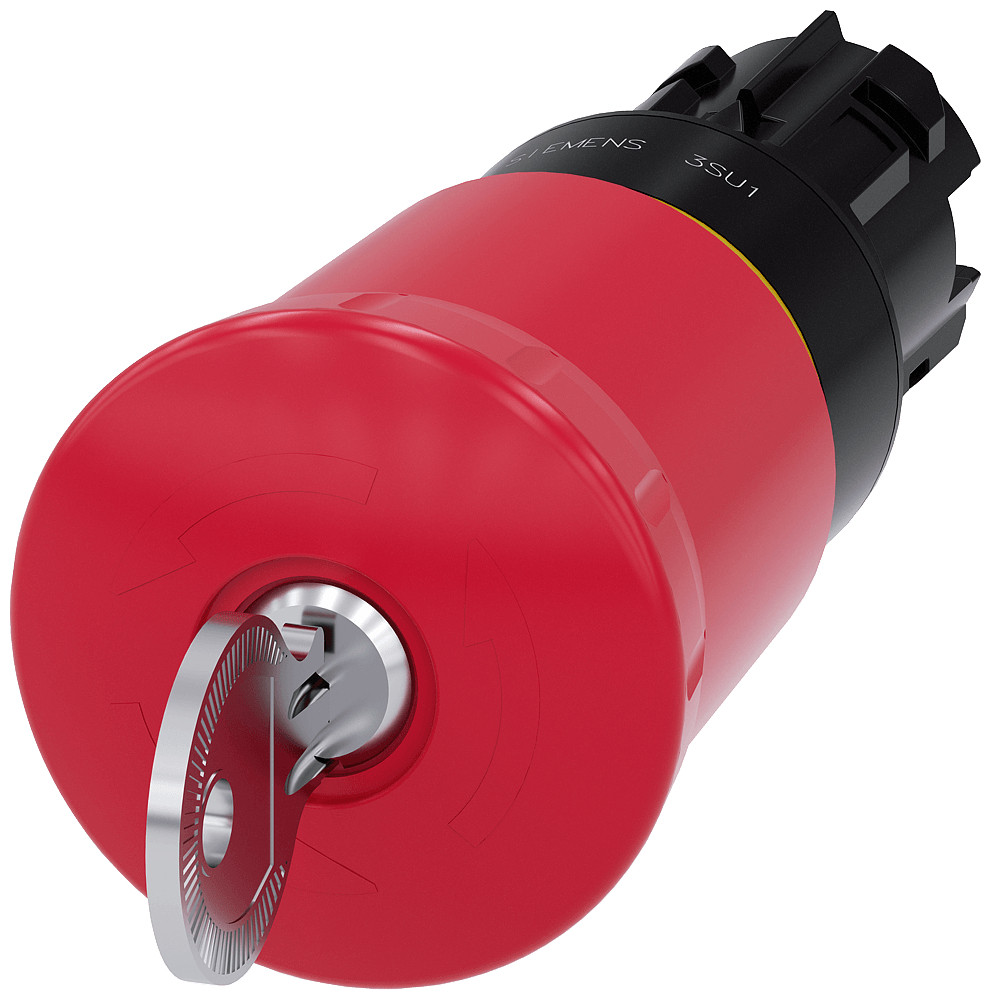 Siemens Noodstopdrukknop 40MM rood ip69k