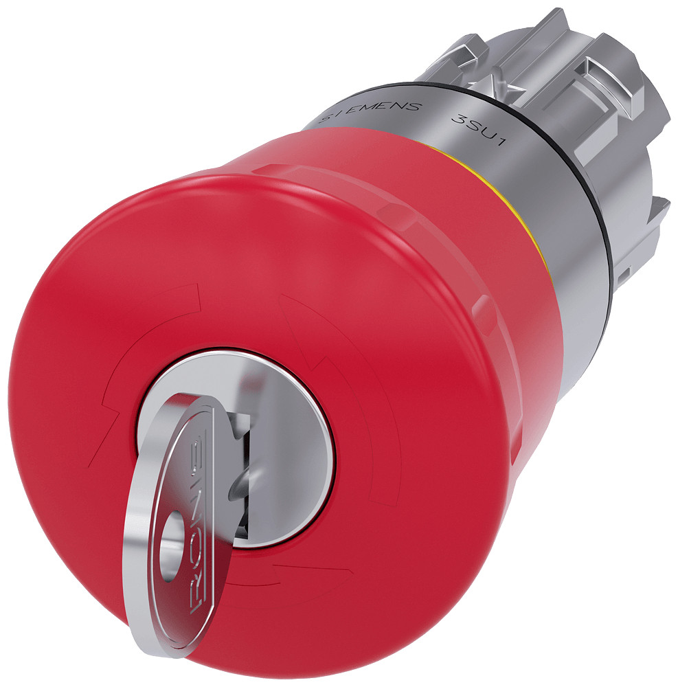 Siemens Noodstopdrukknop 40MM rood ip69k