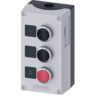 Siemens Enclosure metal 3 command points