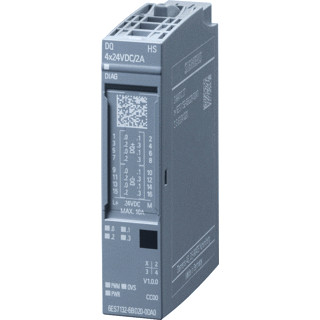 Siemens Et 200SP DQ 4x24vdc/2a high speed pu 1
