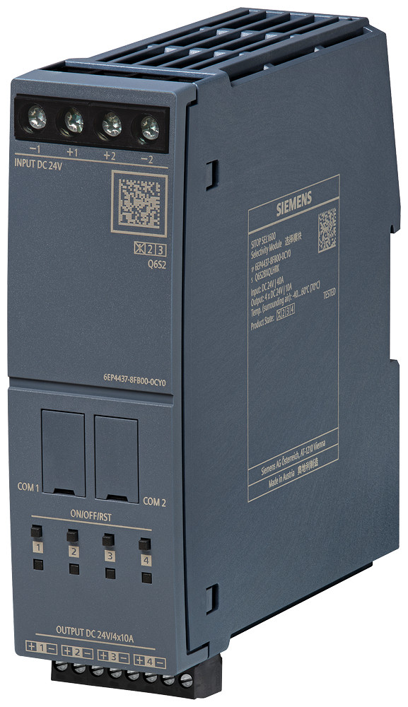 Siemens SITOP SEL1600 Expansion Module sitop sel1600, 24 V DC/4X 0.5-10 A