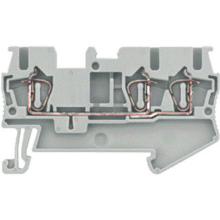 Siemens 8WH20 verbindingsrijgklem 4MM² eendr. 4MM² meerdr. oranje
