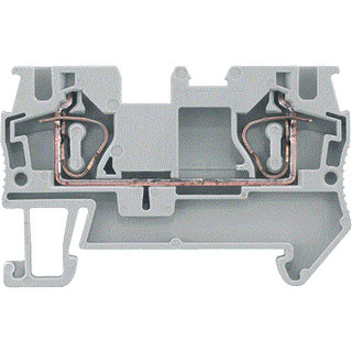 Siemens 8WH2000 verbindingsrijgklem 6MM² eendr. 6MM² meerdr. blauw