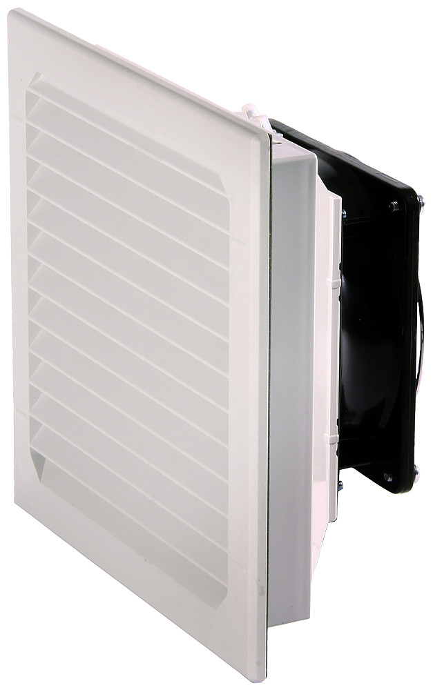 Siemens SIVACON 8MR6 Filterventilator, uitsnijding: B: 177 MM, H: 177 MM, ral 7035, ip54