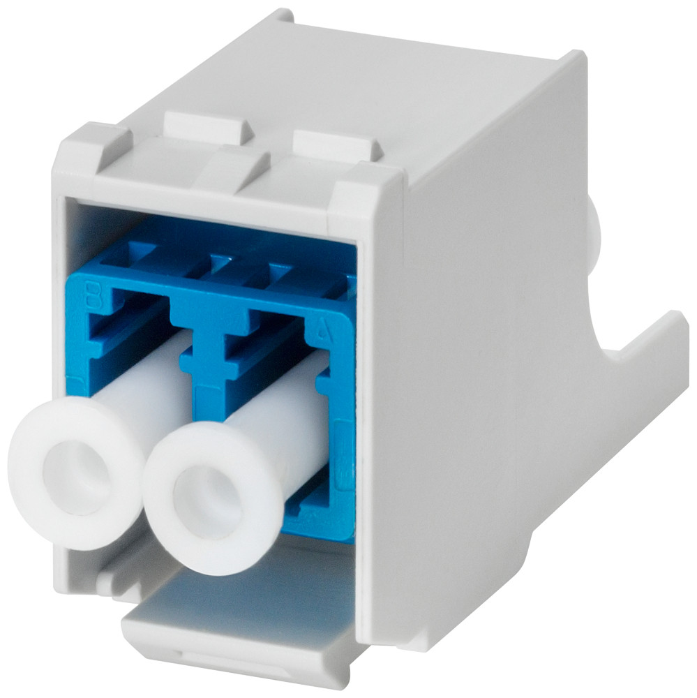 Siemens Fo LC coupling for use in the 19 module frame or ie FC RJ45 keystone H