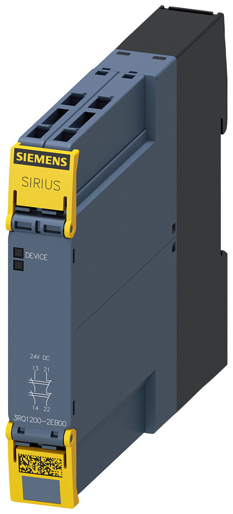 Siemens SIRIUS 3RQ1 Gedwongen Uitgevoerde relaiskoppler, 1no+1nc, ac/DC 24 V, kooiveerklem