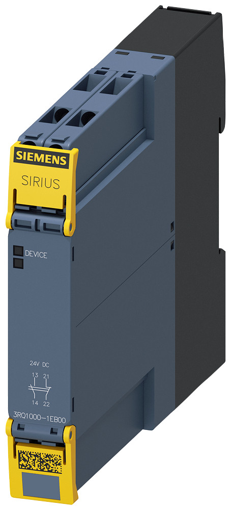 Siemens SIRIUS 3RQ1 Koppelrelais Met geforceerde geleiding, 1no+1nc, ac/DC 24 V, schroefaa
