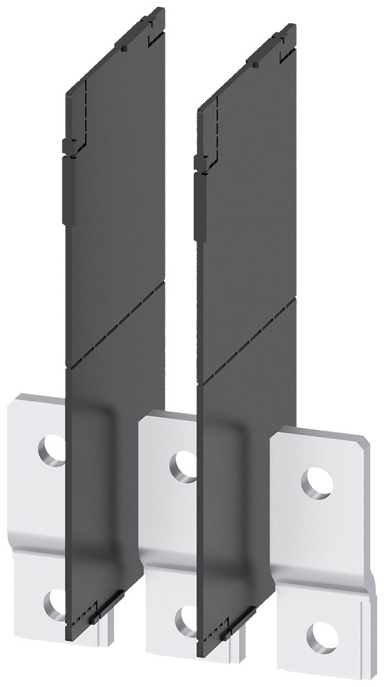 Siemens Bus Connector extended front 3 units accessory for: 3va2 100/160/250 Siemens Bus Connector extended front 3 units accessory for: 3va2 100/160/250
