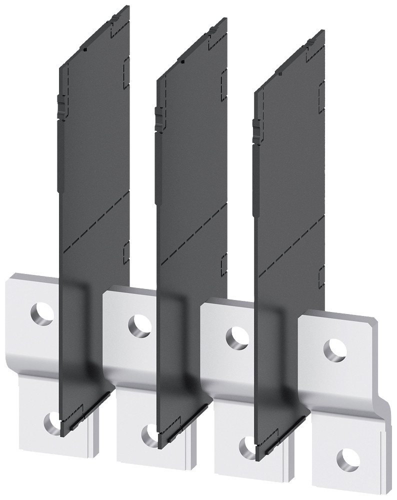 Siemens Bus Connector extended front 4 units accessory for: 3va1 400/630 3va2 Siemens Bus Connector extended front 4 units accessory for: 3va1 400/630 3va2