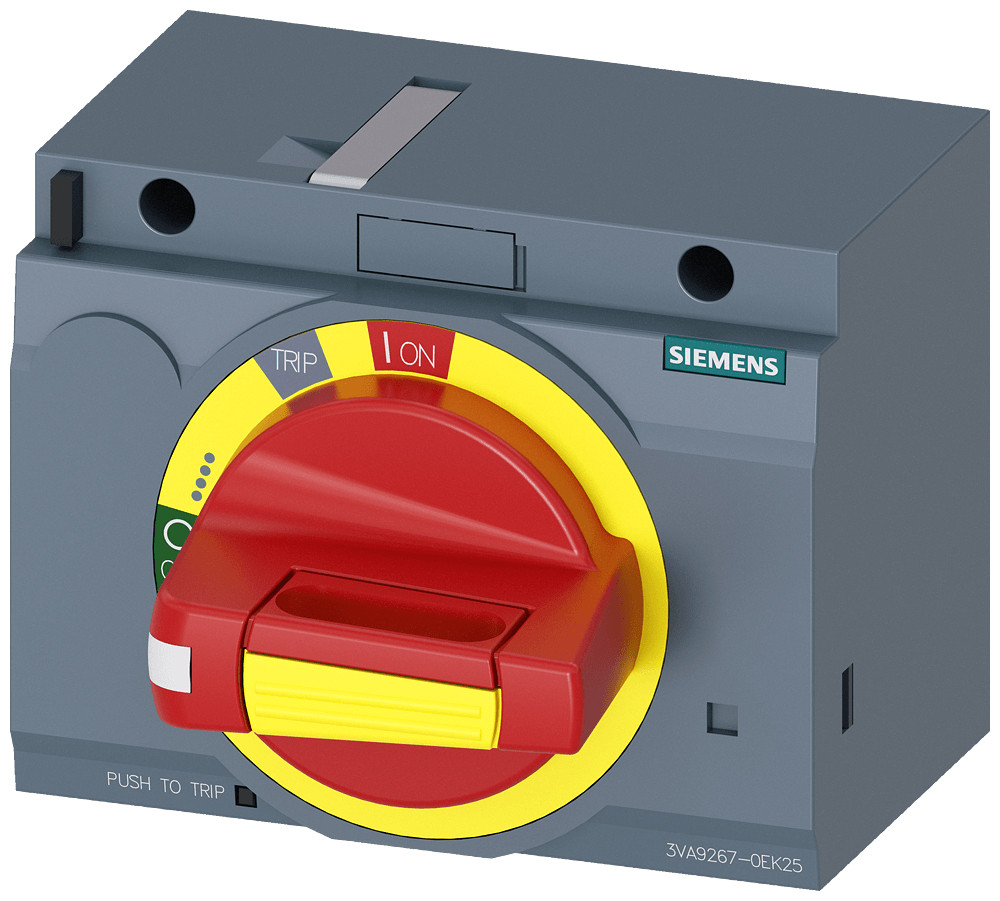 Siemens Front Mounted rotary operator emergency-off with door interlock iec ip Siemens Front Mounted rotary operator emergency-off with door interlock iec ip