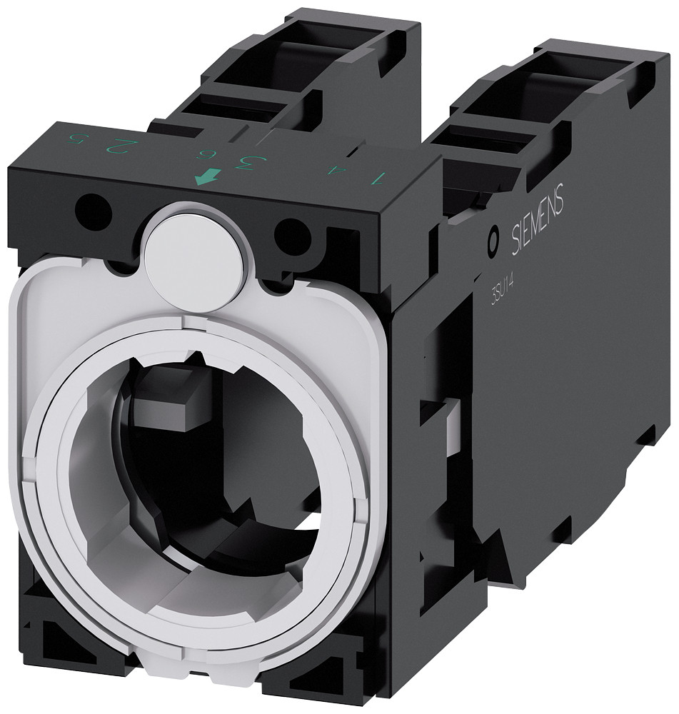 Siemens Holder For 3 modules, 1 no + 1 NC, 1 no + 1 NC
