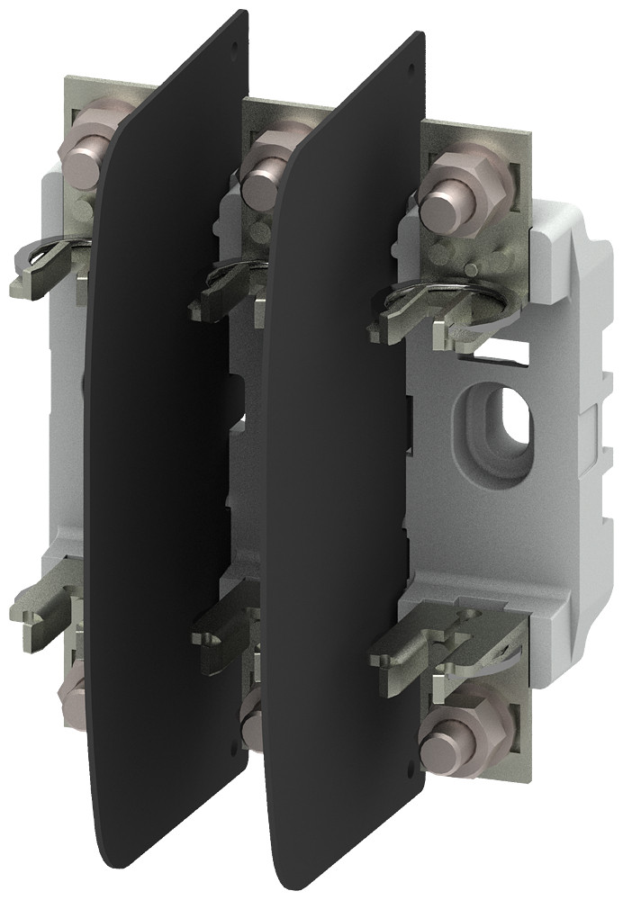 Siemens LV HRC fuse base plastic frame size 00 3-pole 160 A 690 V flat connect