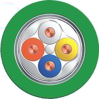 Siemens Ie FC TP robust flexible cable GP 2x2