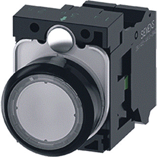 Siemens Illuminated pushbutton clear