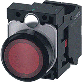 Siemens Illuminated pushbutton red