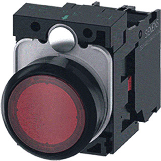 Siemens Illuminated pushbutton red