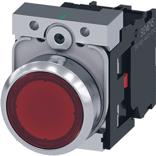 Siemens Illuminated pushbutton red