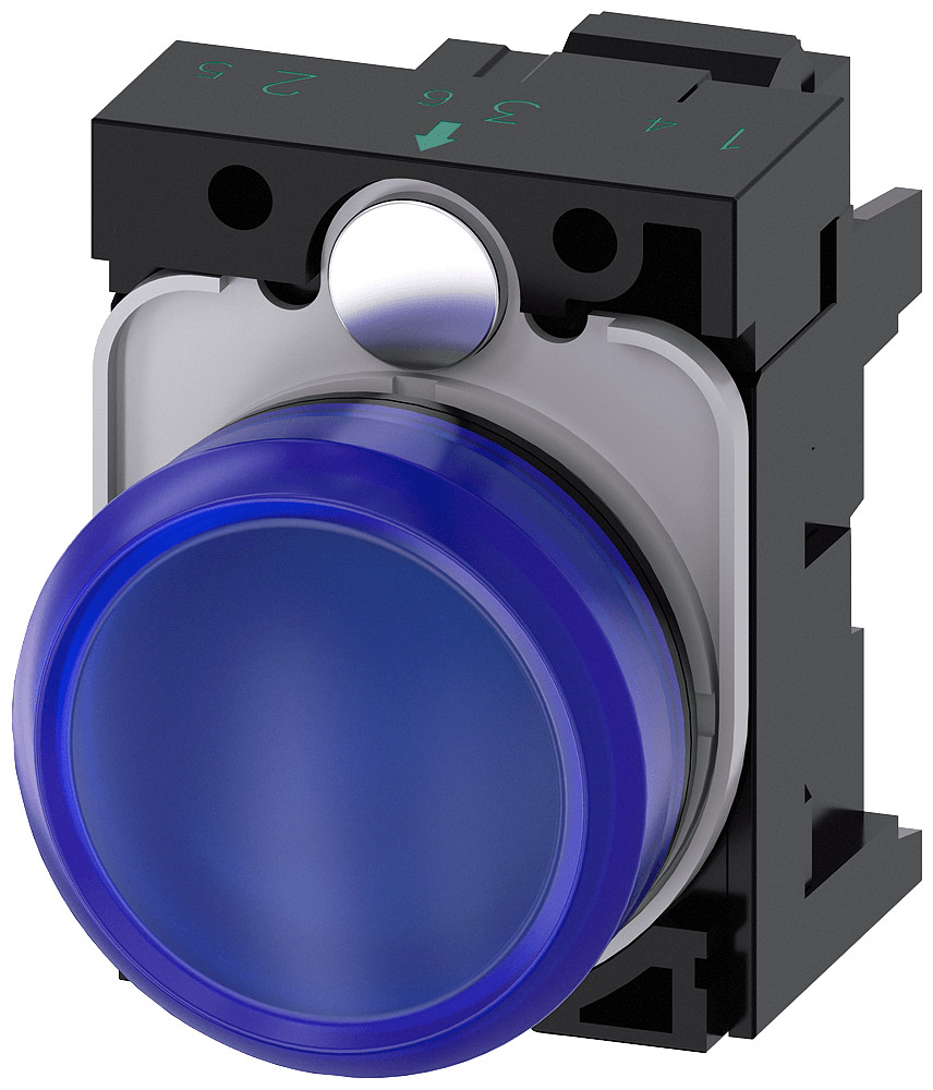 Siemens Indicator light blue