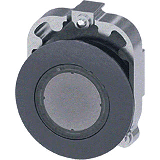 Siemens Signaalelement 30MM RVS transparant ip69k