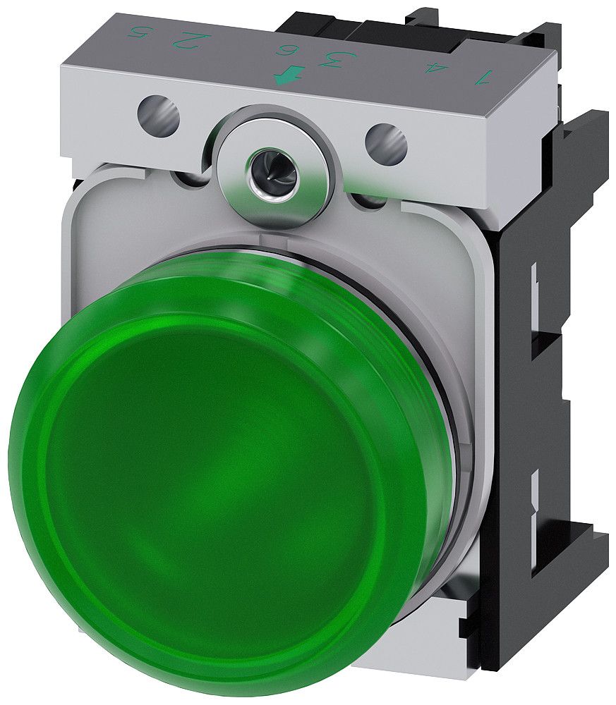 Siemens Indicator light green