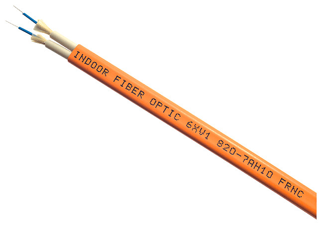 Siemens Indoor fiberoptic cable sold BY the M