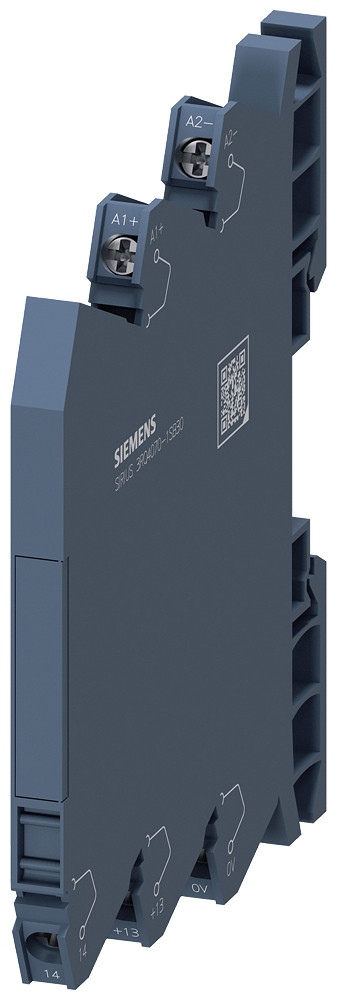 Siemens SIRIUS 3RQ4 Ingangs-Optocoupler, DC 24 V, 1 maakcontact, schroefklemaansluiting
