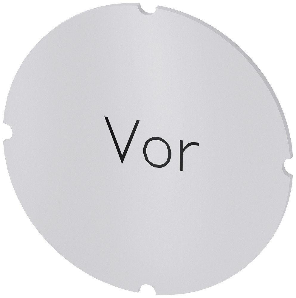 Siemens Inscription Plate for illuminated pushbutton, round, milky, labeling: Siemens Inscription Plate for illuminated pushbutton, round, milky, labeling: