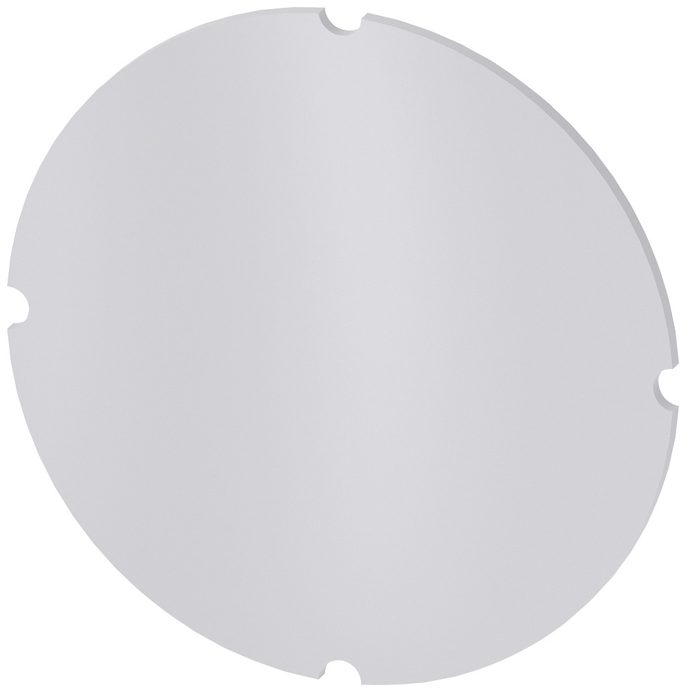 Siemens Inscription Plate for illuminated pushbutton, round, milky, without in