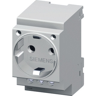 Siemens 5te wandcontactdoos inbouwinstallatie ra 1V geel