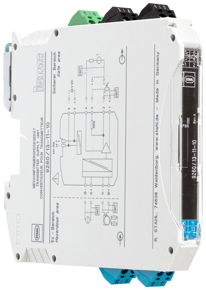 Siemens Sitrans i100 isolating power supply hart rail mounting for 2