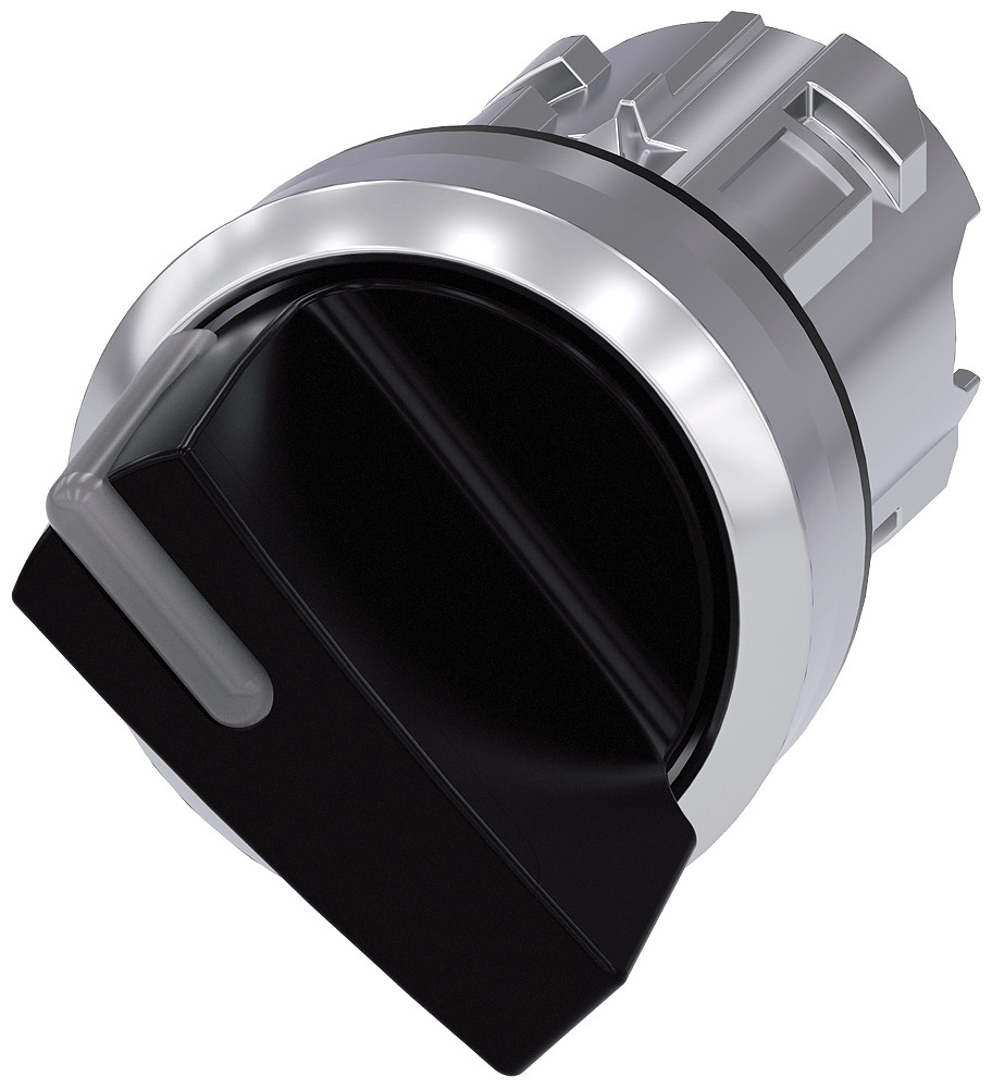 Siemens Knevelschakelaar metaal O-I zwart ip69k