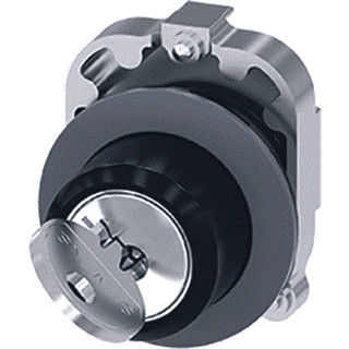 Siemens Sleutelschakelaar ronis 30MM RVS O