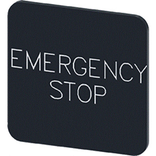 Siemens Labeling plate self-adhesive