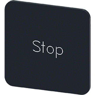 Siemens Labeling plate self-adhesive
