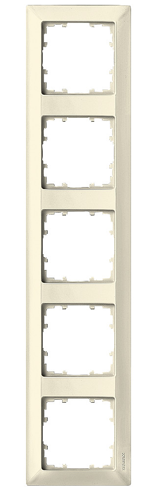 Siemens 5TG afdekraam 5V horizontaal en verticaal ip20